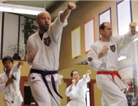 Adult & Teen karate classes teach karate