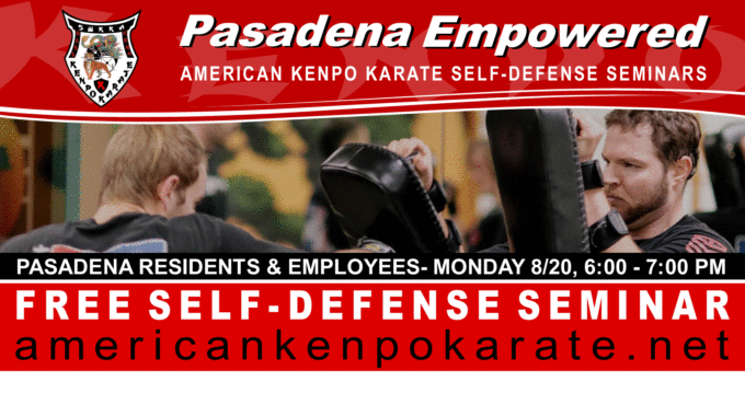 Self-Defense for Realtors in Pasadena - American Kenpo Karate