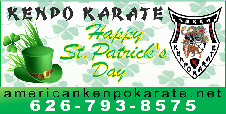 St. Patrick's Day! - American Kenpo Karate