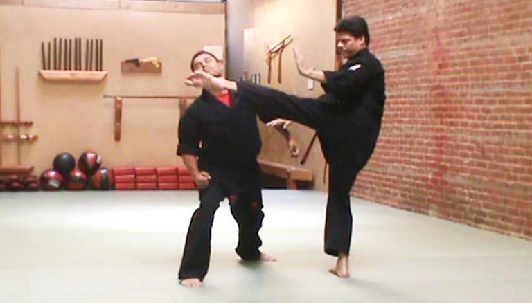 Raking Mace with Extension - American Kenpo Karate
