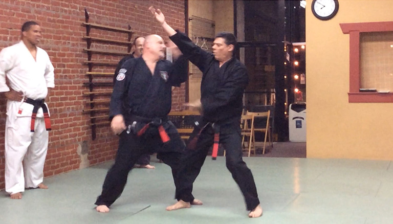 Thrust Into Darkness, Circling Fans, & Rotating Destruction - American Kenpo Karate