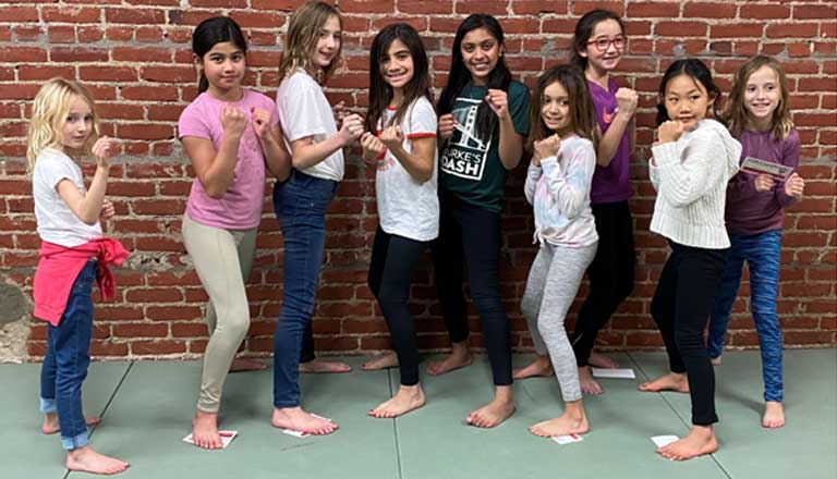 Girl Scouts Self Defense Classes - American Kenpo karate