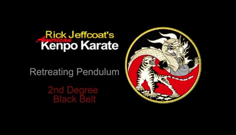 Retreating Pendulum - American Kenpo karate